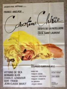 Affiche originale de cinéma Caroline Chérie