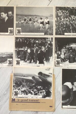 Jeu de photos d'exploitation originales de cinéma 36 le grand tournant