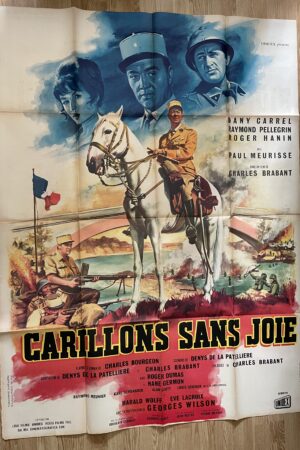 Affiche originale de cinéma Carillons sans joie