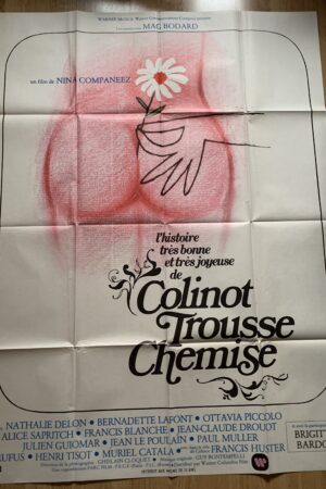 Affiche originale de cinéma Colinot trousse chemise