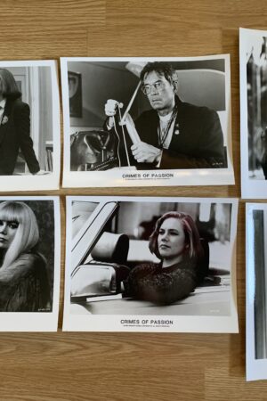 Jeu de photos d'exploitation originales de cinéma Crimes of passion