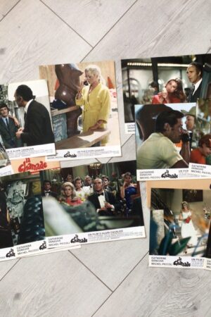 Jeu de photos d'exploitation originales de cinéma La chamade