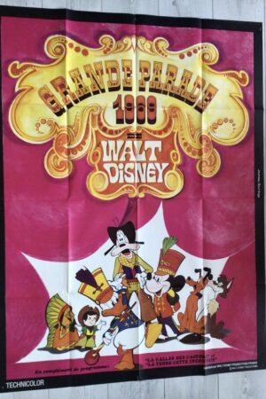 Affiche originale de cinéma La grande parade de 1969