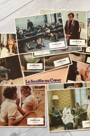 Jeu de photos d'exploitation originales de cinéma Le souffle au coeur