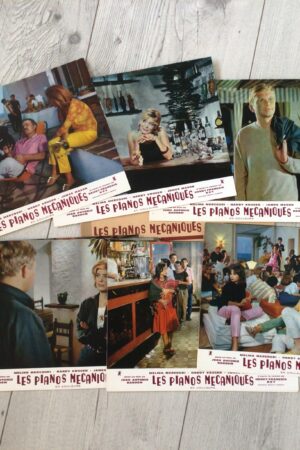 Jeu de photos d'exploitation originales de cinéma Les pianos mécaniques