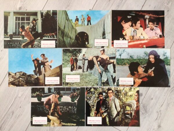 Jeu de photos d'exploitation originales de cinéma L'implacable karatéka
