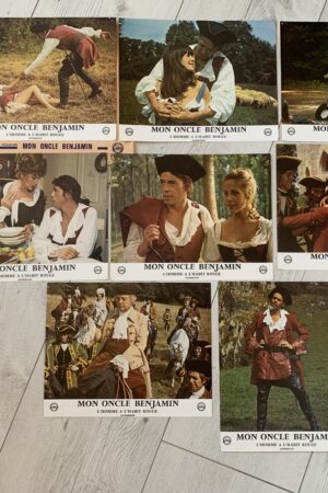 Jeu de photos d'exploitation originales de cinéma Mon Oncle Benjamin