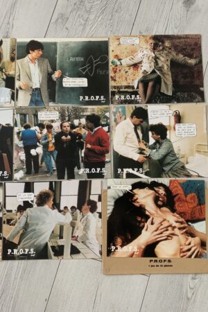 Jeu de photos d'exploitation originales de cinéma Profs