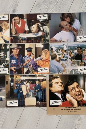 Jeu de photos d'exploitation originales de cinéma Retenez moi ou je fais un malheur