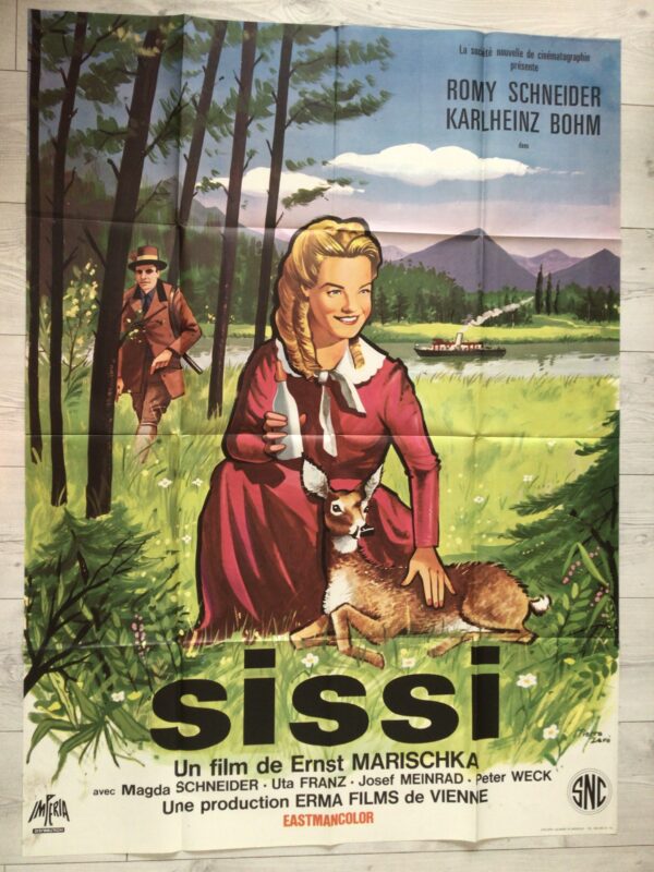 Affiche originale de cinéma Sissi