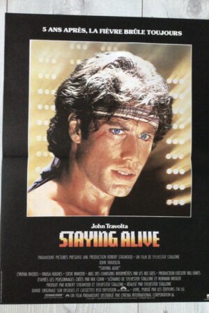 Affiche originale de cinéma Staying alive