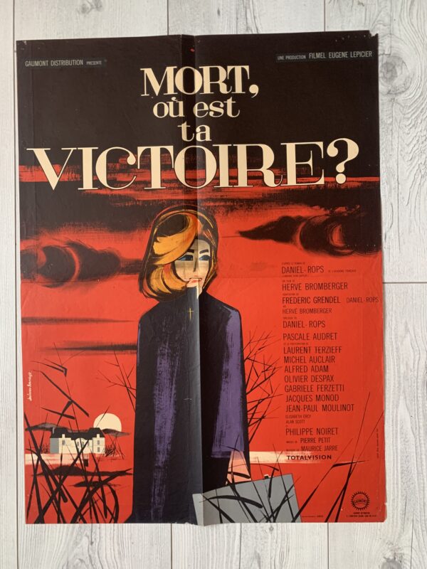 Affiche originale de cinéma Mort où est ta victoire ?