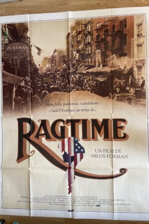 Affiche originale de cinéma Ragtime