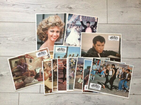 Jeu de photos d'exploitation originales de cinéma Grease