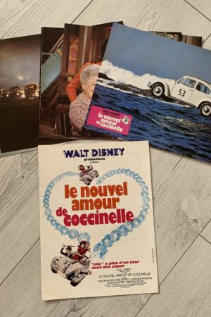Jeu de photos d'exploitation originales de cinéma Le nouvel amour de Coccinelle