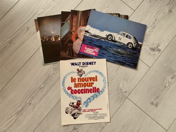 Jeu de photos d'exploitation originales de cinéma Le nouvel amour de Coccinelle