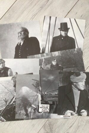 Jeu de photos d'exploitation originales de cinéma Moby Dick