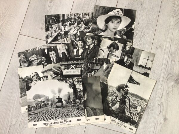 Jeu de photos d'exploitation originales de cinéma Quelle joie de vivre