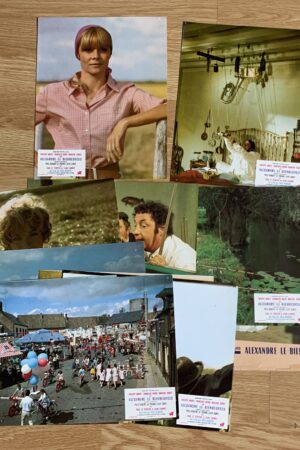 Jeu de photos d'exploitation originales de cinéma Alexandre le Bienheureux