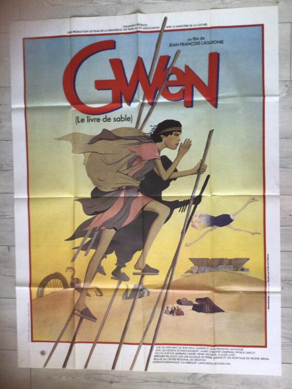 Affiche originale de cinéma Gwen