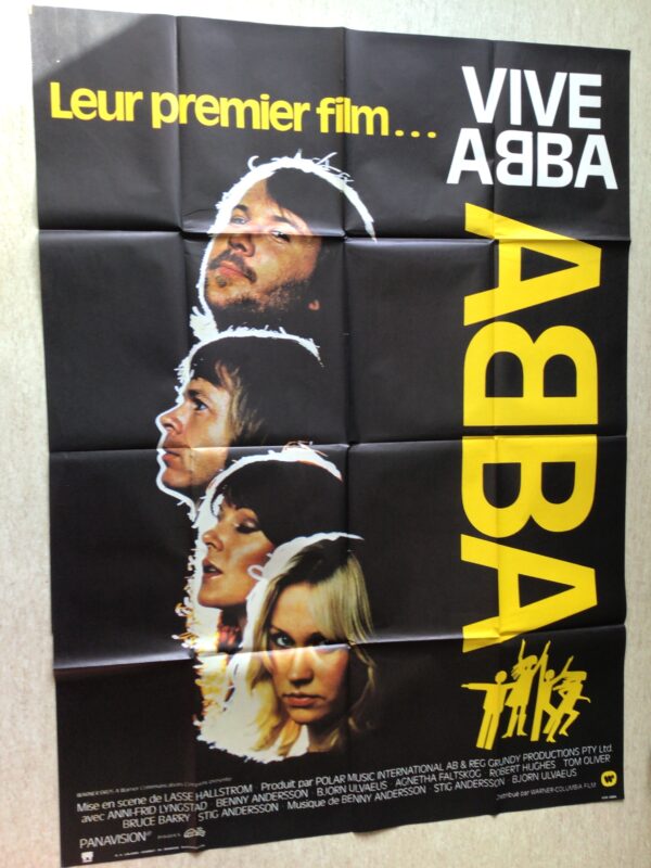Affiche originale de cinéma Vive Abba