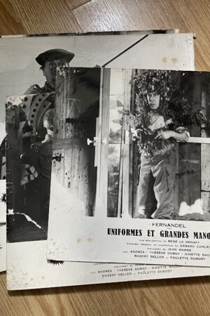 Photos originales de cinéma Uniformes et gdes manoeuvres