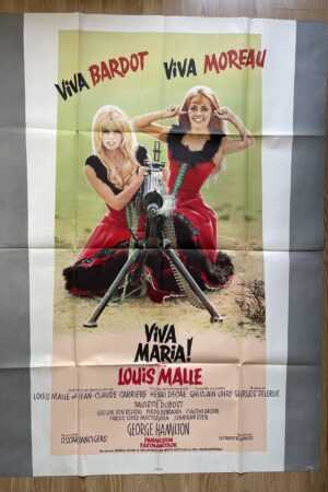 Affiche originale de cinéma Viva Maria