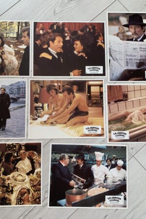 Jeu de photos d'exploitation originales de cinéma La grande cuisine