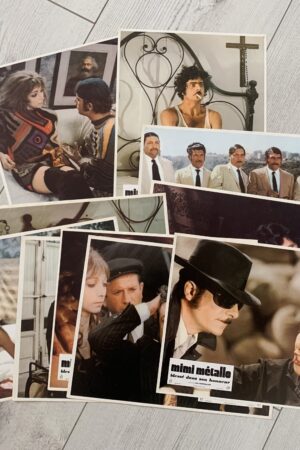 Jeu de photos d'exploitation originales de cinéma Mimi métallo blessée dans son honneur