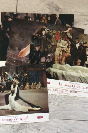 Jeu de photos d'exploitation originales de cinéma Les amants de Teruel