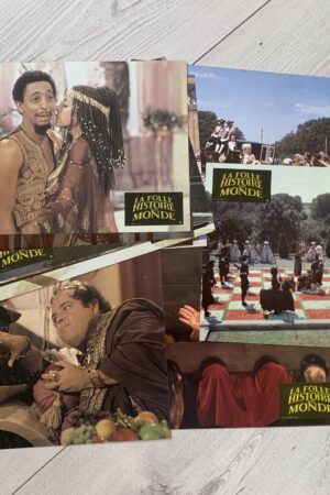 Jeu de photos d'exploitation originales de cinéma La folle histoire du monde
