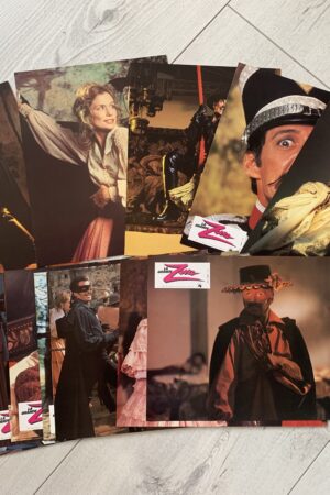 Jeu de photos d'exploitation originales de cinéma La grande zorro