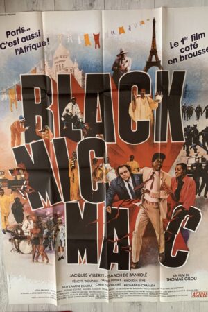 Affiche originale de cinéma Black Mic Mac