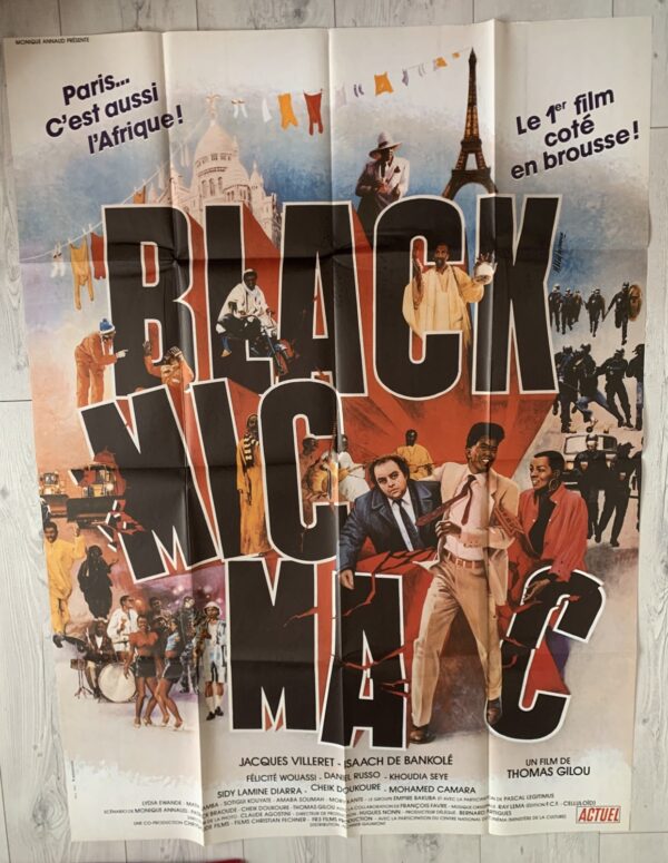 Affiche originale de cinéma Black Mic Mac