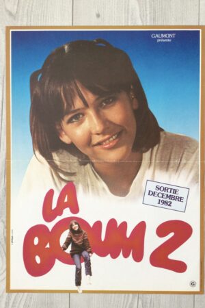 Affiche originale de cinéma La boum 2