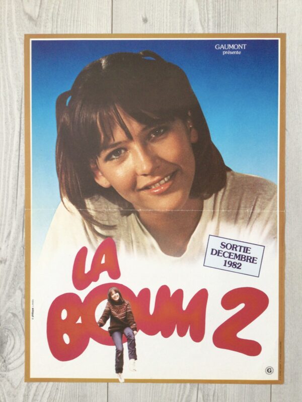 Affiche originale de cinéma La boum 2