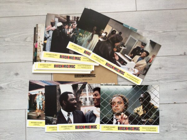 Jeu de photos d'exploitation originales de cinéma Black Mic Mac