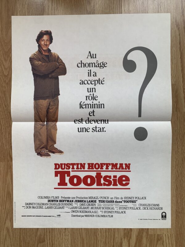 Affiche originale de cinéma Tootsie