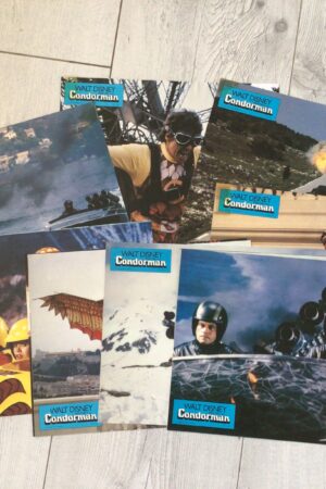 Jeu de photos d'exploitation originales de cinéma Condorman
