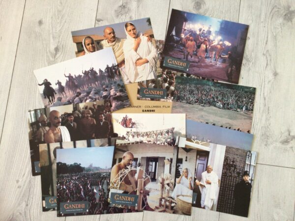 Jeu de photos d'exploitation originales de cinéma Gandhi