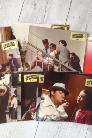 Jeu de photos d'exploitation originales de cinéma, tirage Luxe Inspecteur la bavure