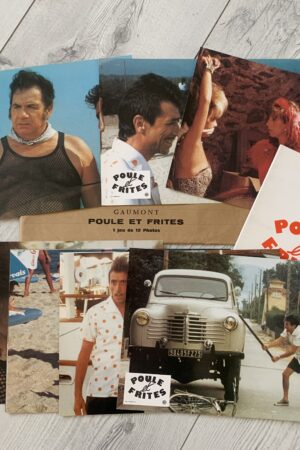 Jeu de photos d'exploitation originales de cinéma Poule et frites