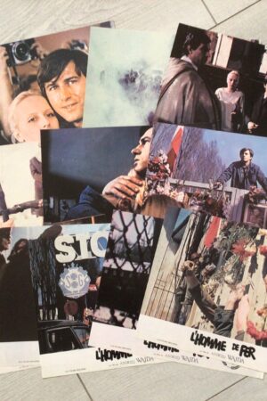Jeu de photos d'exploitation originales de cinéma l'homme de fer