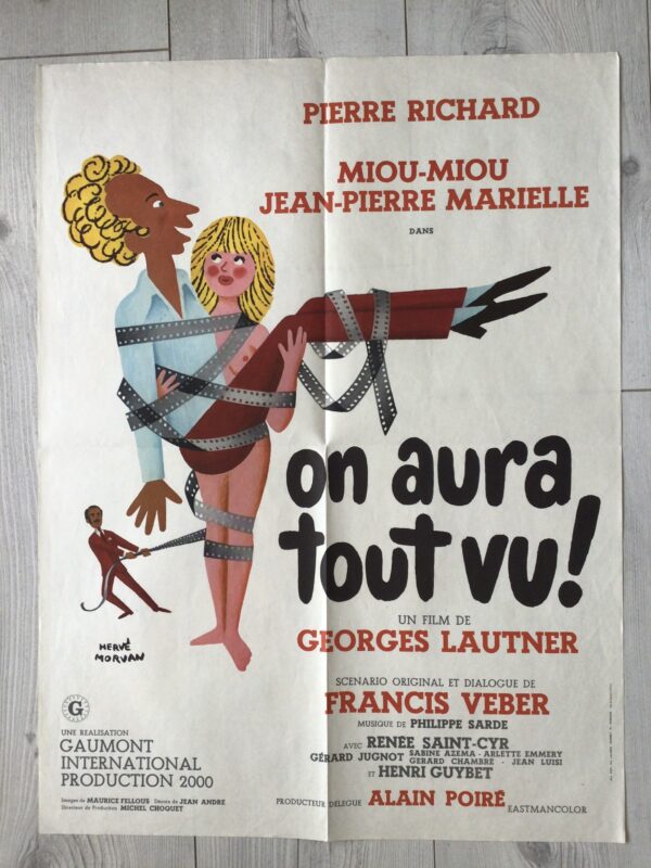 Affiche originale de cinéma On aura tout vu