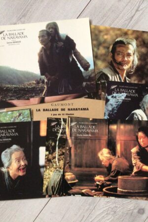 Jeu de photos d'exploitation originales de cinéma La ballade de Narayama