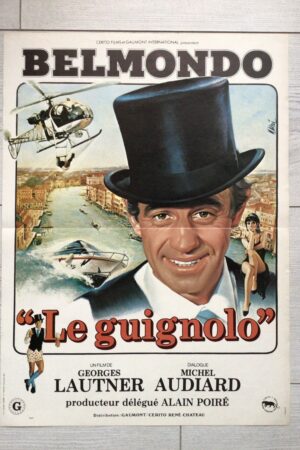 Affiche originale de cinéma Le guignolo