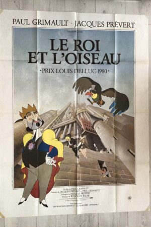 Affiche originale de cinéma Le roi et l'oiseau