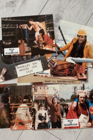Jeu de photos d'exploitation originales de cinéma Rosy la bourrasque