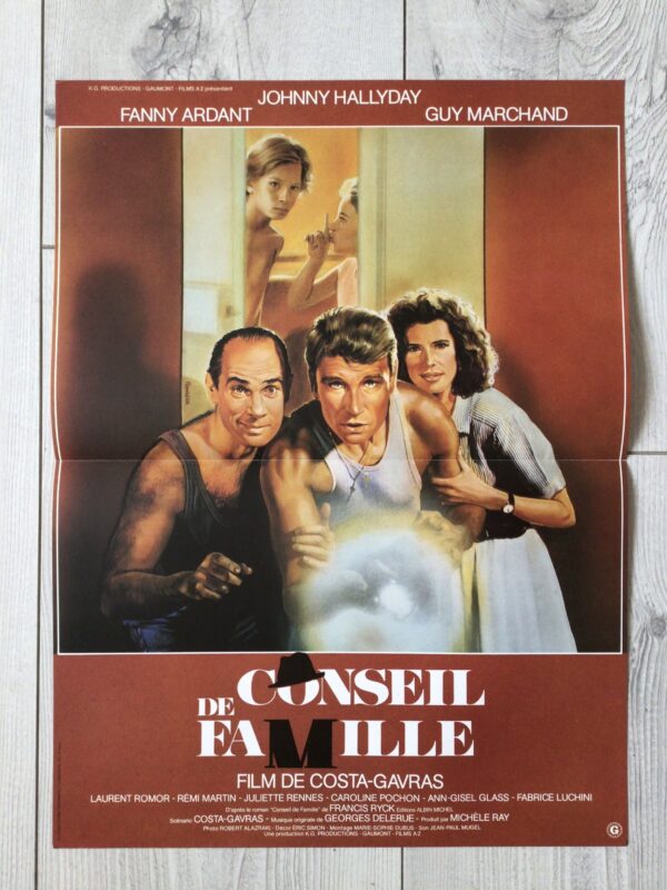 Affiche originale de cinéma Conseil de famille