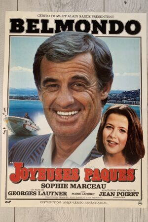 Affiche originale de cinéma Joyeuses Pâques